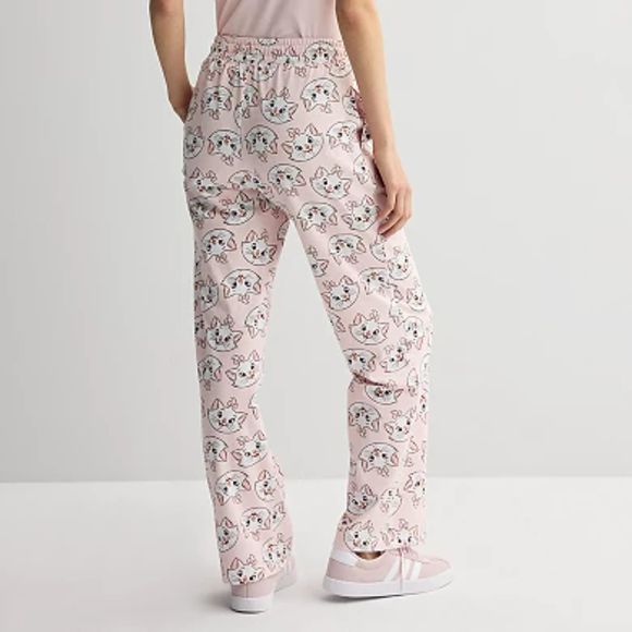 Disney's The Aristocats Juniors' Marie Allover Print Lounge Pants - Picture 2 of 3